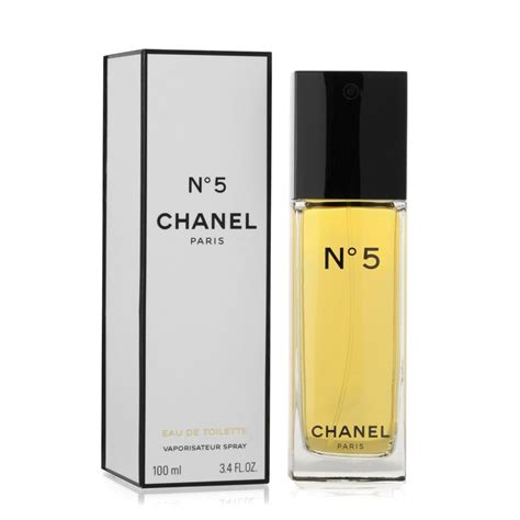 chanel no 5 eau de toilette refillable spray 100ml|Chanel no 5 price comparison.